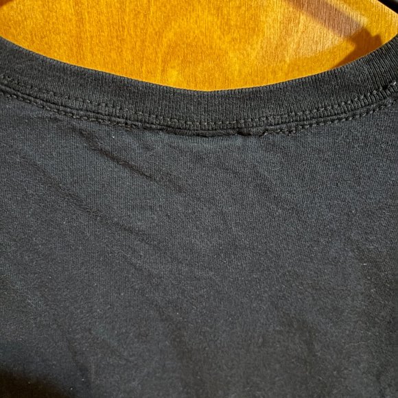 Obey Worldwide Obey International Black Crop Skate Shirt Size Medium‎ - Picture 10 of 15